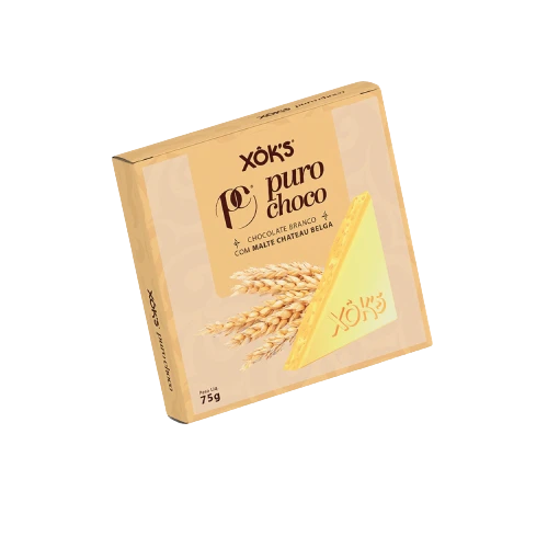Barra-Puro-Choco-Chocolate-Branco-com-Malte-Chateau-Belga-Xoks